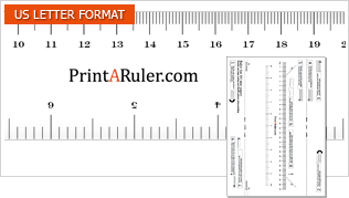 Printable Ruler - Free Accurate Ruler Inches, CM, MM - World of Printables